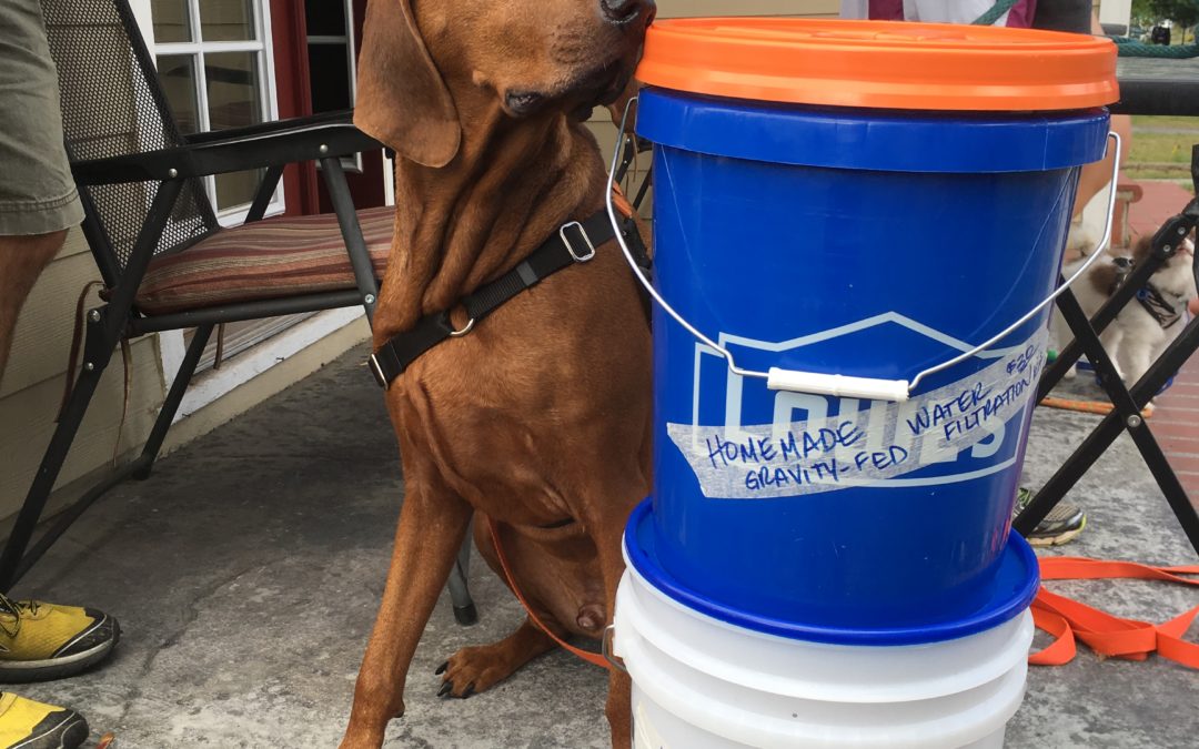 Homemade Two-Bucket Water Filtration System